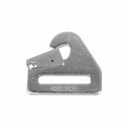 Racequip 700030RQP Harness Hardware - Snap Hook - 2 in Wide - Steel - Natural