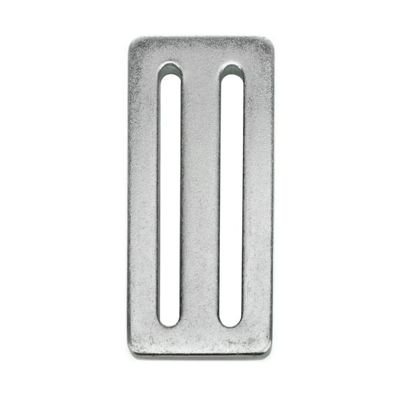 Racequip 700075RQP Harness Slide Adjuster - Slide Bar - 3 in Belt - Steel