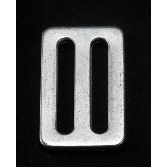 Racequip 700085RQP Harness Slide Adjuster - Slide Bar - 2 in Belt - Steel