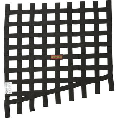 Racequip 729005RQP, Window Net Drag 24 To 18X23 Sfi Black Performance