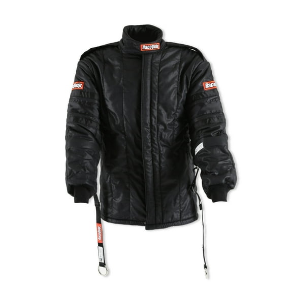 Racequip® 91930029RQP Multi-Layer SFI-20 Driving Jacket - Black - Small