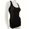 thumbnail image 1 of Racer Back Stretchy Muscle Shirt Solid Plain Cotton Spandex Fitted Tank Top, 1 of 5