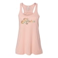 thumbnail image 1 of "Racerback, Aloha, Vintage Tank Top, Sublimation, Workout Clothes, Soft Bella Canvas, Summer, Vacay, Vacation Tank Top, Women's Racerback, Peach, SMALL", 1 of 1