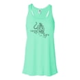 thumbnail image 1 of "Racerback, Easy Tiger, Women's Tank Top, Sublimation, Soft Bella Tank, Workout Clothes, Tiger Lover, Gym Tank Top, Racerback Tank, Tiger Tee, Mint , MEDIUM", 1 of 1