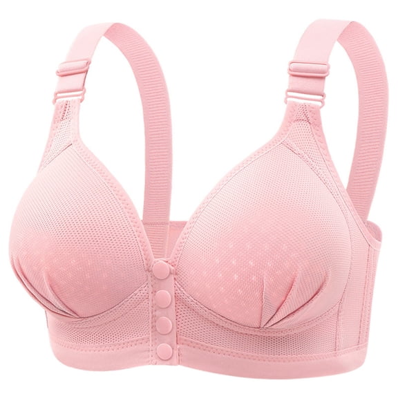 Racerback Full Figure Underwire,Full Coverage Wireless Bra Smooth Bralette No Underwire Wireless Bras with Lift Simple Sizing