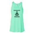 thumbnail image 1 of "Racerback, Namaste Inside, Yoga Racerback, Soft Bella Tank, Sublimation, Funny Tanks, Gift For Her, Workout Top, Yogi Tank, Racerback Tank, Mint , SMALL", 1 of 1