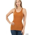 thumbnail image 1 of Racerback Ribbed Knit Tank Top, 1 of 19