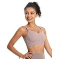 thumbnail image 1 of Racerback Sports Bra Gray Pink XL, 1 of 7