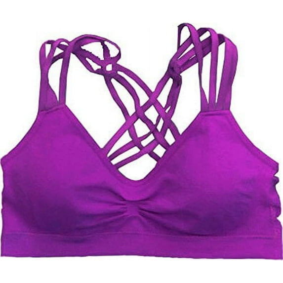 Racerback Strappy Sports Bra