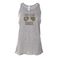 thumbnail image 1 of "Racerback, Talk To Me Goose Camo, Top Gun Tank Top, Bella Canvas, Sublimation, Women's Top Gun T, Goose Tank, Gift For Her, Workout Clothes, Athletic Grey, SMALL", 1 of 1