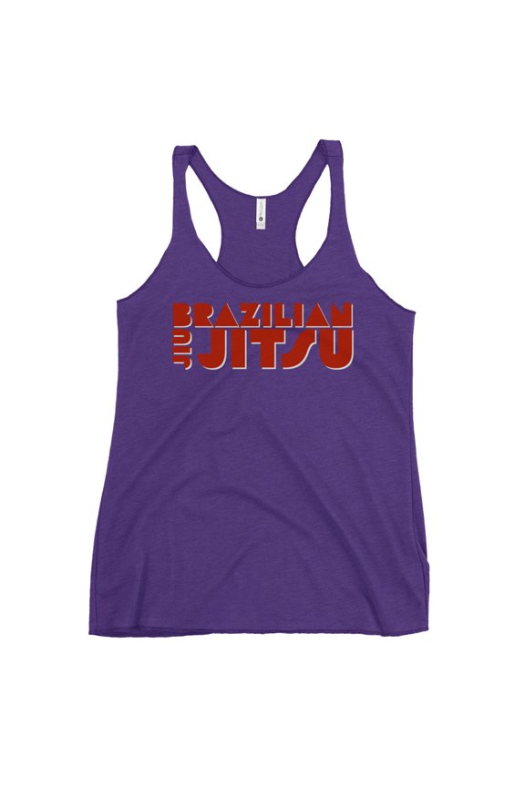Racerback Tank Top BJJ Red (Purple Rush, S)
