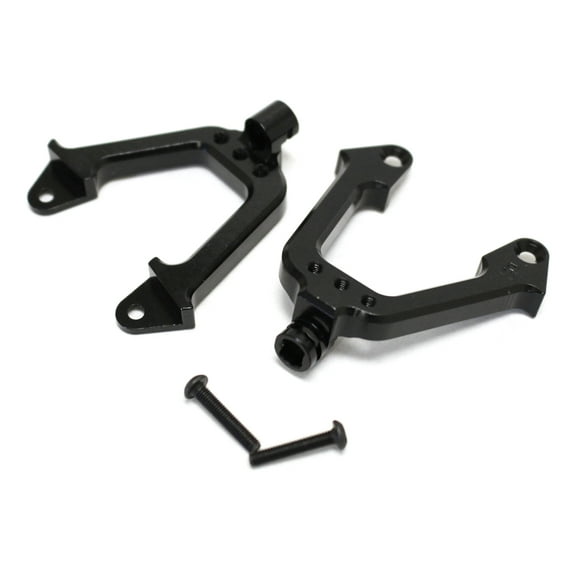 Racers Edge Scx10 Aluminum Rear Shock Tower Hoops, Black