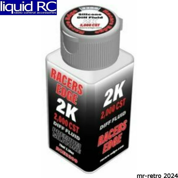 Racers Edge 70ml 2.36oz Pure Silicone Diff Fluid