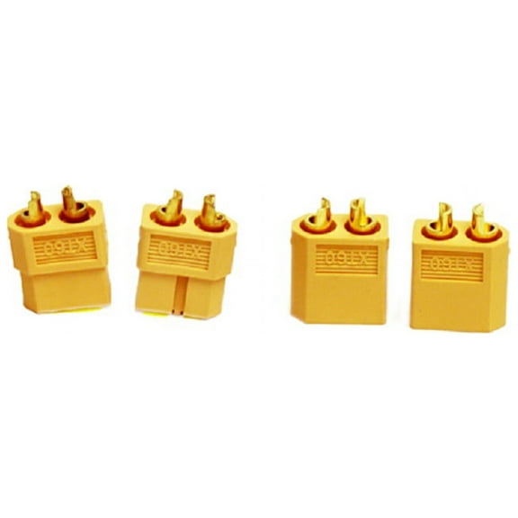 Racers Edge Xt60 Connectors 2 Pairs