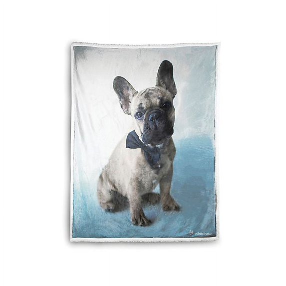 Rachael Hale Hank Reversible Throw Blanket in Grey