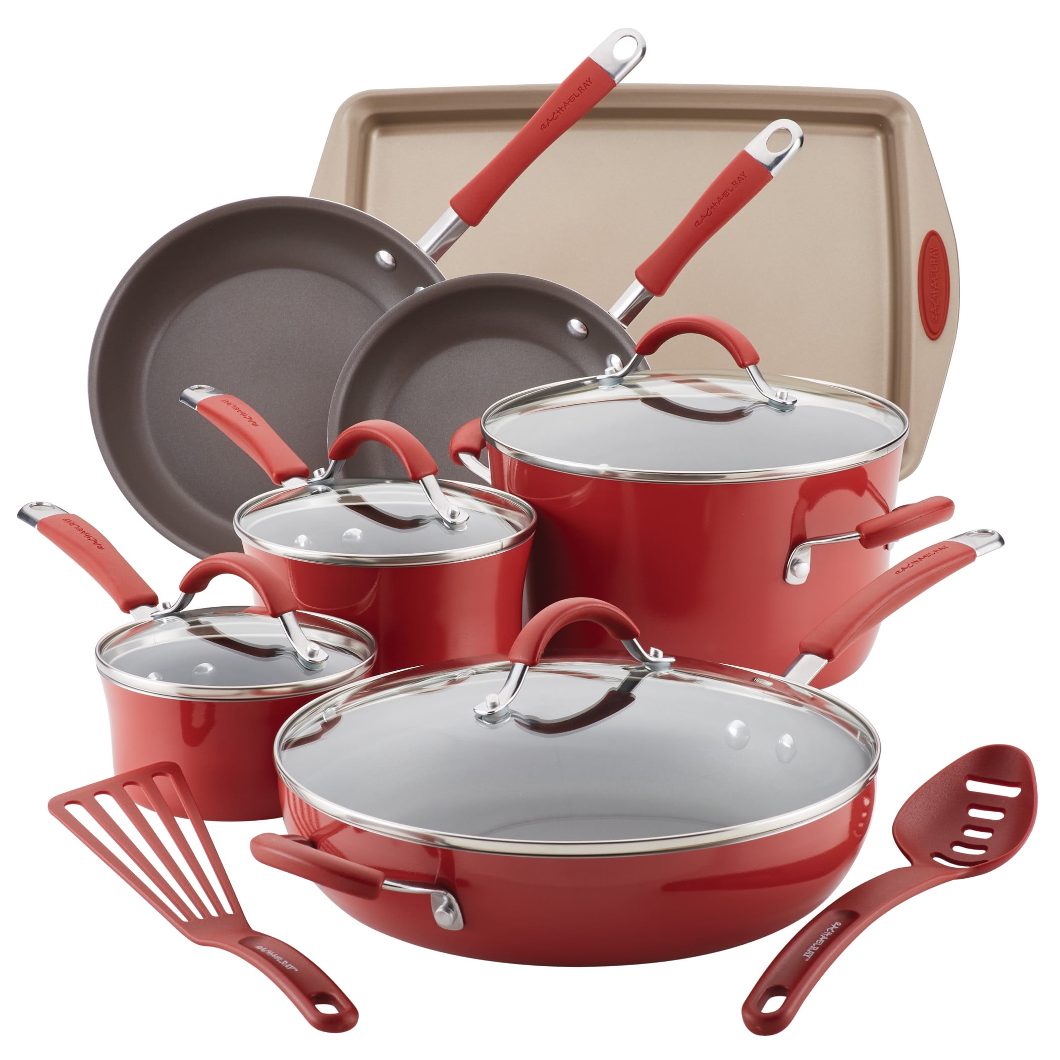 Rachael Ray 13-Piece Cookware Set Only $63 Shipped After Rebate (Regularly  $220) + Earn $10 Kohl's Cash
