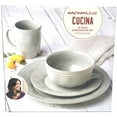 thumbnail image 1 of Rachael Ray 16-Pieces Cucina Stoneware and Ceramic Dinnerware Set, Gray, 1 of 13