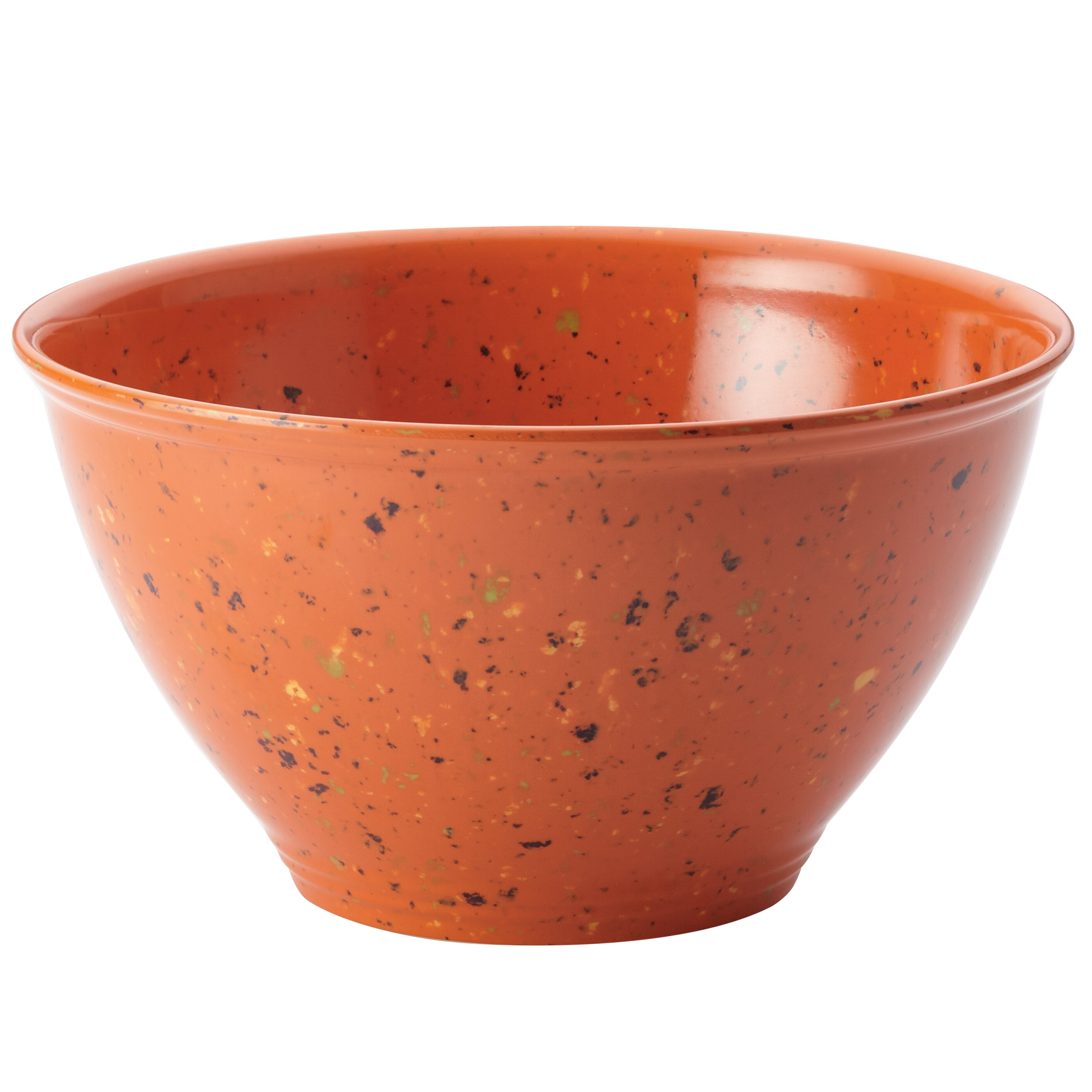 Rachael Ray 4 Quart Melamine Garbage Bowl, Orange - image 1 of 10