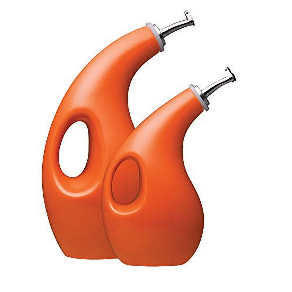 Rachael Ray 53251 Solid Glaze Ceramics EVOO Olive Oil Bottle Dispenser