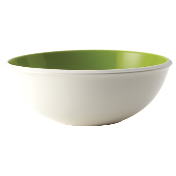 Rachael Ray 58762 Serveware Rise 10 in. Stoneware Serving Bowl, Green