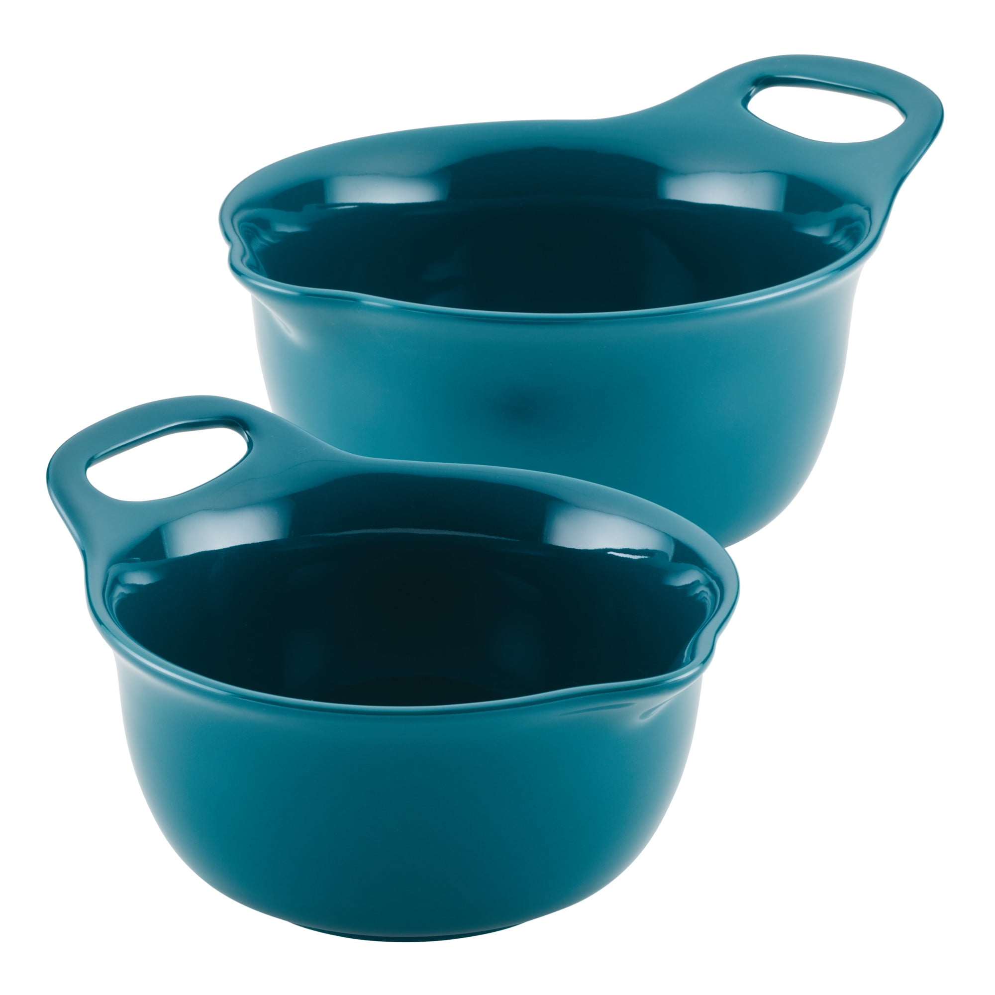 Buy Ceramic Mixing Bowl with Handle - Always Azul