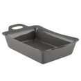 thumbnail image 1 of Rachael Ray Ceramics Rectangular Baker, 9-Inch by 13-Inch, Gray, 1 of 7