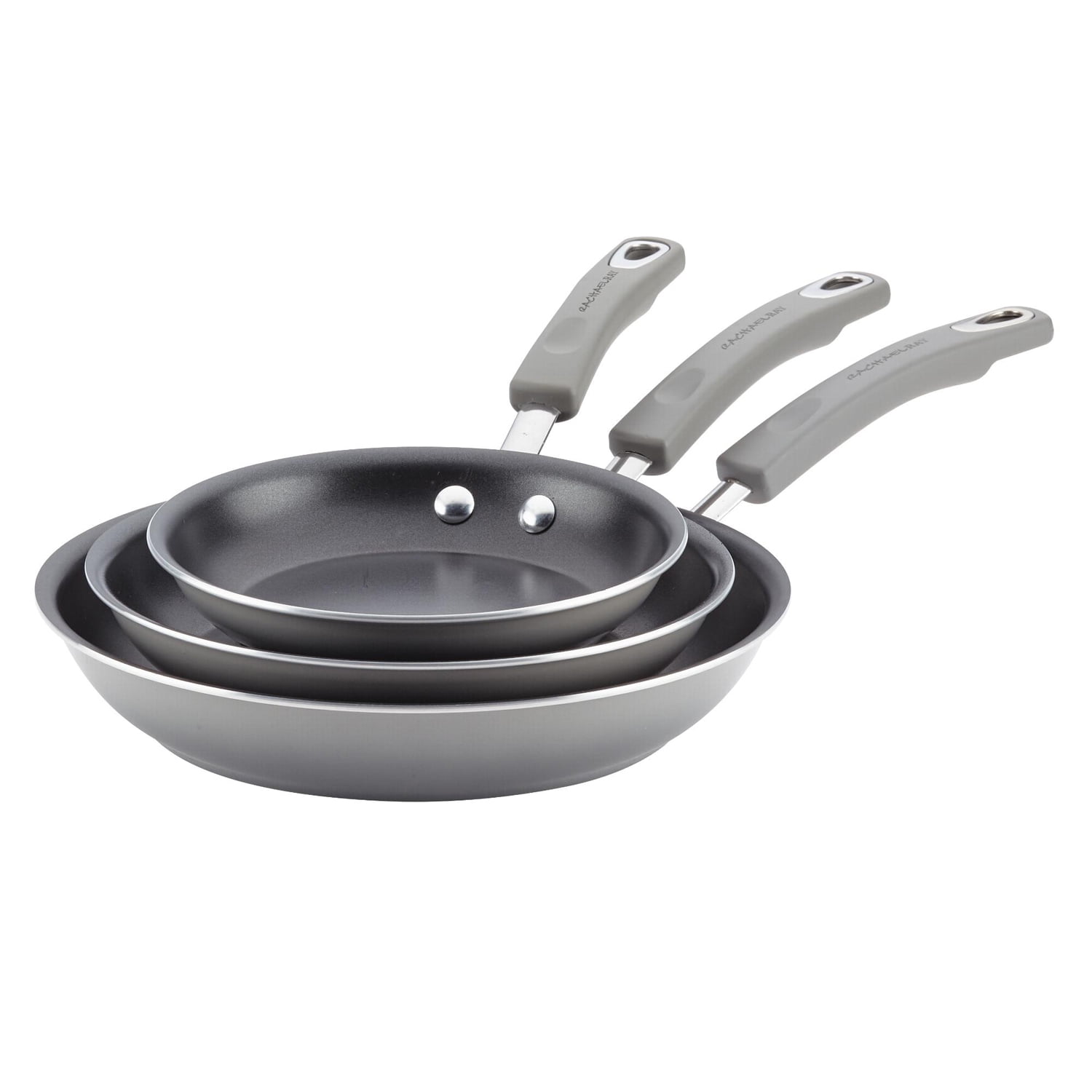 Rachael Ray Classic Brights Porcelain Enamel Nonstick Skillet Set