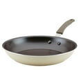 thumbnail image 1 of Rachael Ray Cook + Create 12.5" Aluminum Nonstick Frying Pan, Almond, 1 of 10