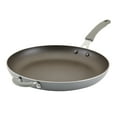 thumbnail image 1 of Rachael Ray Cook + Create 14" Aluminum Nonstick Frying Pan, Gray, 1 of 10