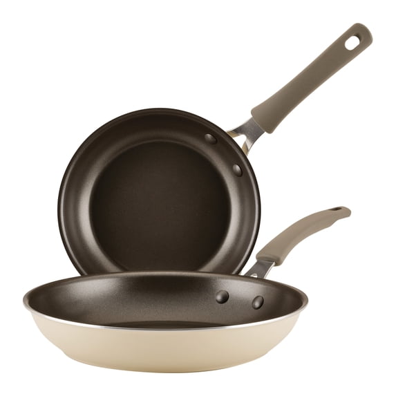 Rachael Ray Cook + Create Nonstick Aluminum Frying Pan, Set of 2