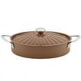thumbnail image 1 of Rachael Ray Cucina 5 qt. Dutch Oven in Mushroom Brown, 1 of 6