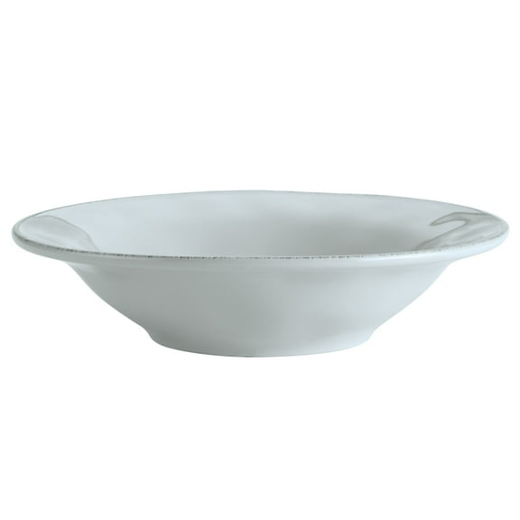 Rachael Ray Cucina Dinnerware Ceramic Round Serving Bowl, 10-Inch, Sea Salt Gray