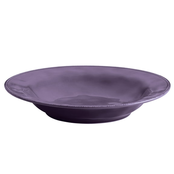 Rachael Ray Cucina Dinnerware Ceramic Round Serving Bowl, 14 inch, Lavender