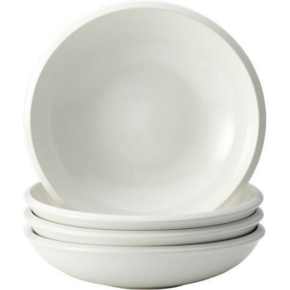 Rachael Ray Dinnerware Rise 4-Piece Stoneware Soup and Pasta Bowl Set