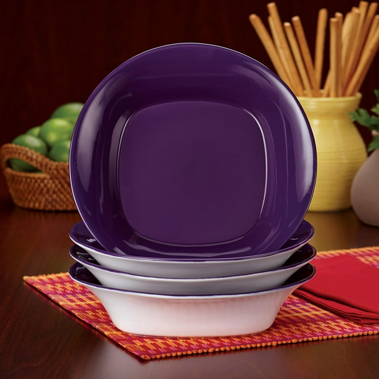 Rachael Ray Dinnerware Round Square 4 Walmart