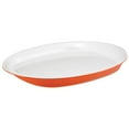 thumbnail image 1 of Rachael Ray Dinnerware Round and Square Collection 14-Inch Oval Platter Orange, 1 of 2