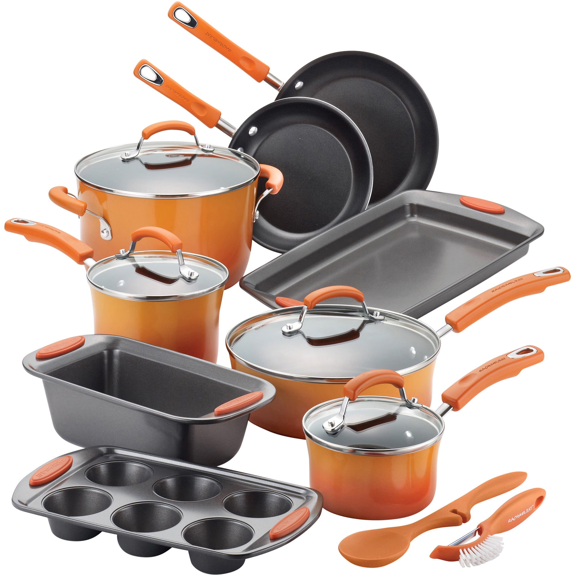 Rachael Ray Cucina Oven-To-Table Hard Enamel Nonstick 2-1/2-quart Covered  Round Casserole - Bed Bath & Beyond - 9216695