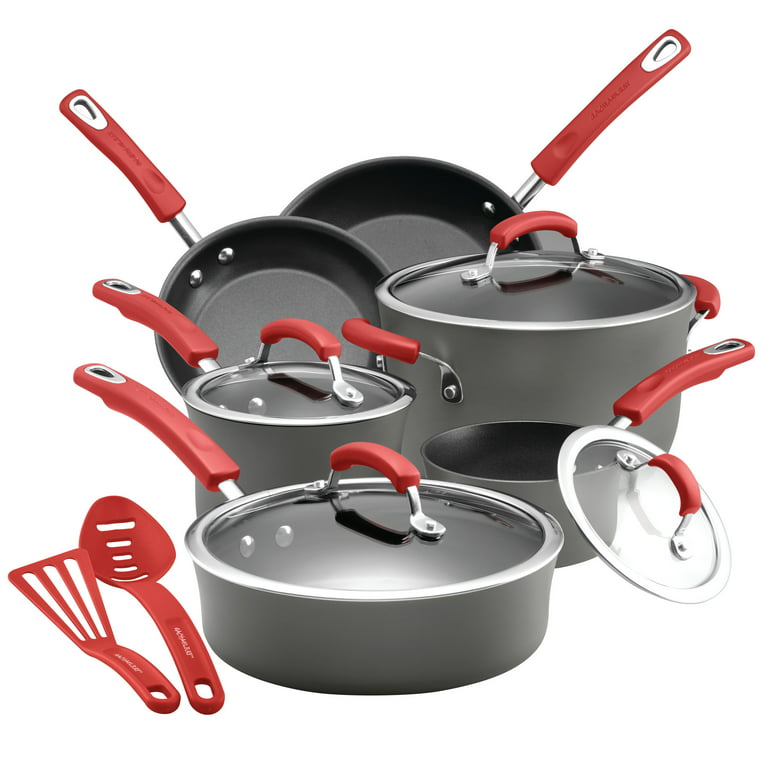 Rachael Ray's 12-piece cookware set is my all-time favorite