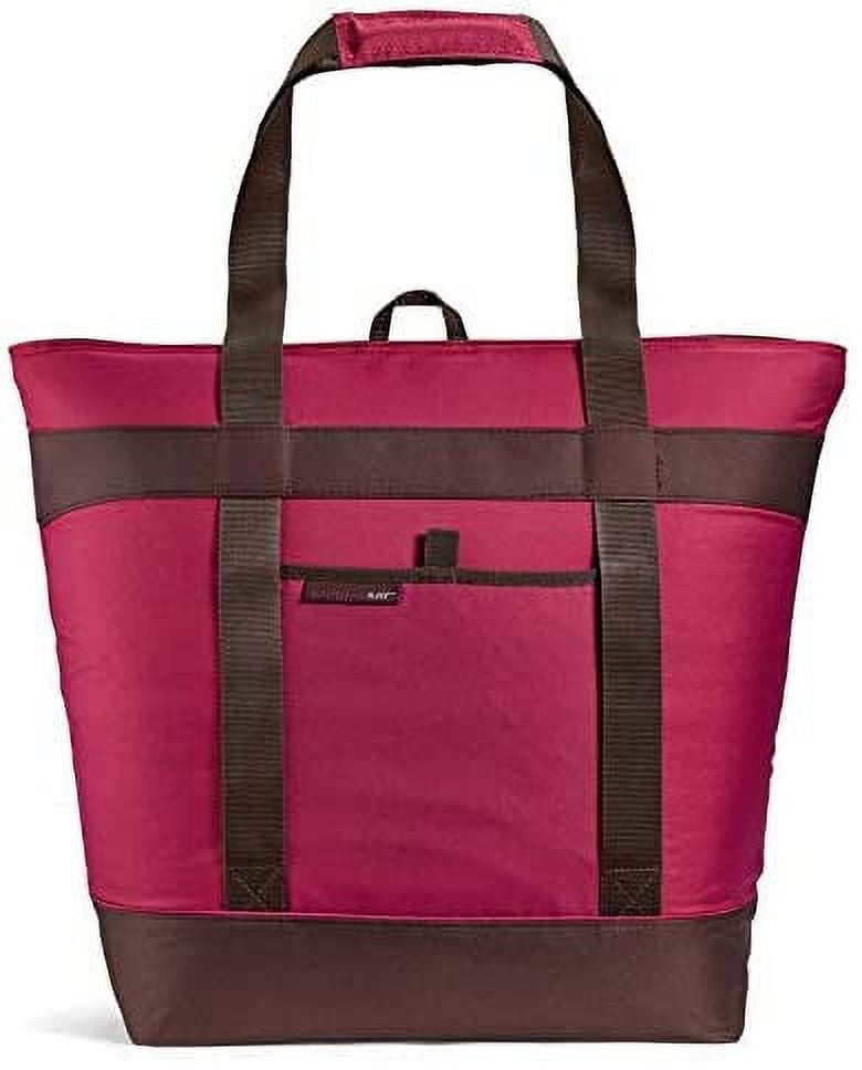 Rachael Ray Jumbo Chill Out Tote Burgundy Walmart