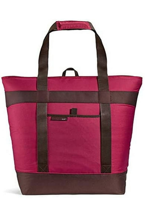 Jumbo Chill Out Tote- Burgundy