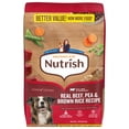 thumbnail image 1 of Rachael Ray Nutrish Adult Dry Dog Food Real Beef, Pea & Brown Rice Recipe, 30lb., 1 of 11