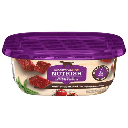 RACHAEL RAY NUTRISH BEEF STROGANWOOF WET DOG FOOD,...