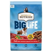 Rachael Ray Nutrish Big Life Hearty Beef, Veggies & Brown Rice Recipe Dry Dog Food, 40 lb. Bag