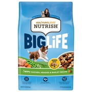 Rachael Ray Nutrish Big Life Savory Chicken, Veggies & Barley Recipe Dry Dog Food, 14 lb. Bag