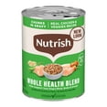 thumbnail image 1 of Nutrish Real Chicken & Veggies Recipe Whole Health Blend Chunks in Gravy Wet Dog Food, 13 oz. Can (Rachael Ray), 1 of 13