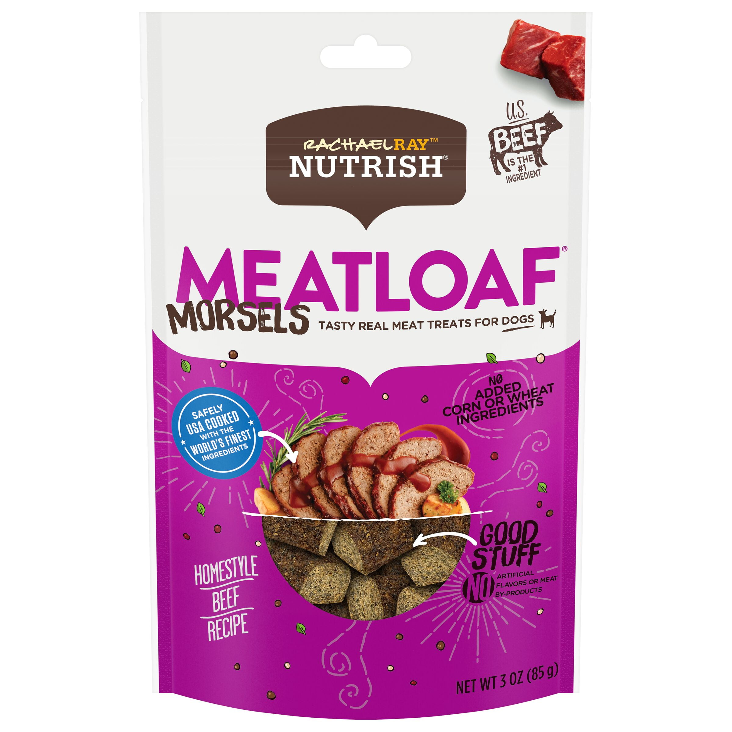 Rachael Ray Nutrish Meatloaf Morsels Homestyle Beef Recipe Dog Treats Rachael Ray Nutrish Meatloaf Morsels Homestyle Beef Recipe Dog Treats