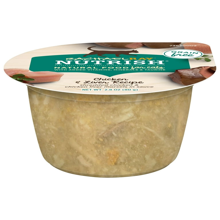 Rachael Ray Nutrish Natural Wet Cat Food, Grain Free, Paw Lickin