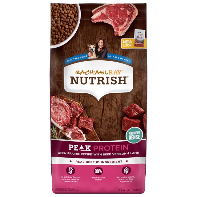 Rachael Ray Nutrish PEAK STF9 Natural Dry Dog Food with Added Vitamins