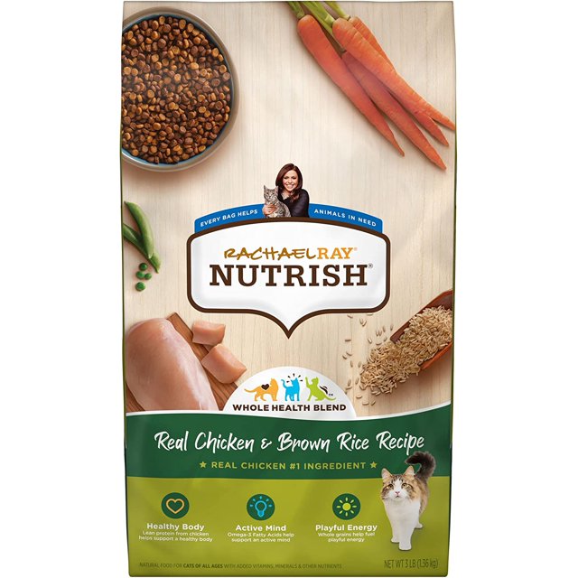 Rachael Ray Nutrish Premium Natural Dry Cat Food with Added Vitamins