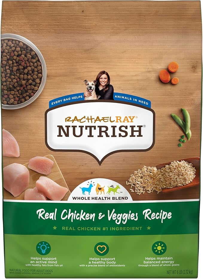 Rachael Ray Nutrish Premium Natural Dry Dog Food with Added Vitamins
